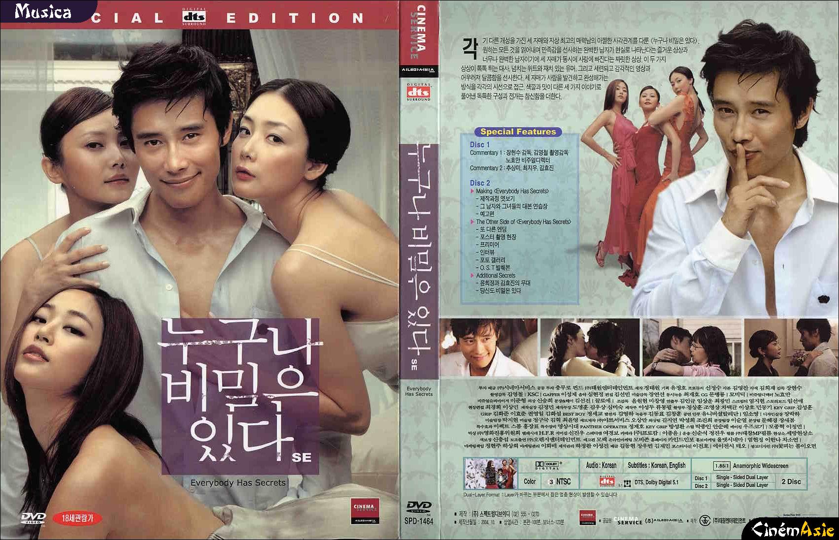 DVD Everybody has Secrets Cinema Service DVD Everybody has Secrets Cinema Service